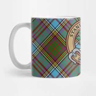 Clan Anderson Crest over Tartan Mug